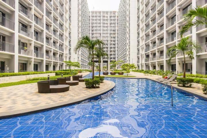 Shore 2 Residences 1Br Deluxe Room In Moa Complex Manila Exteriér fotografie